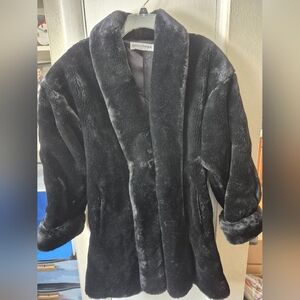 Donnybrook Faux Fur Coat Size S